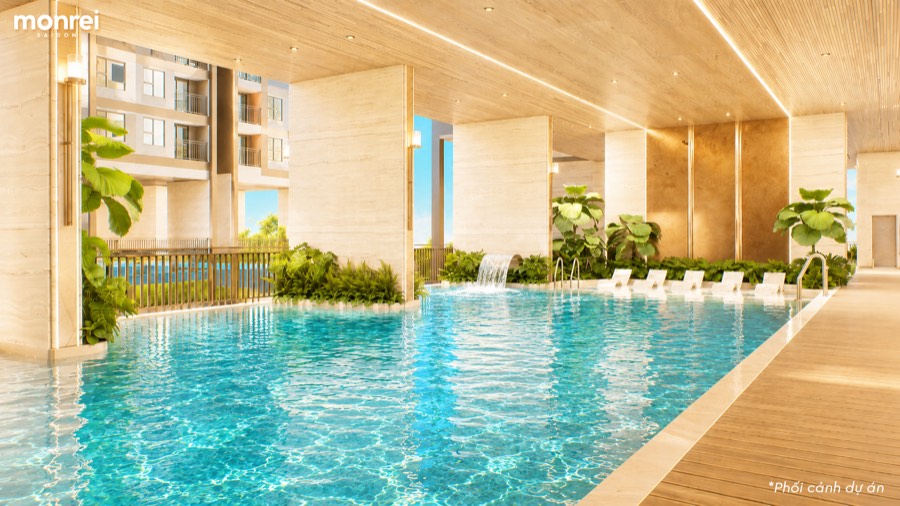Hồ bơi Aquatonic tầng 20 tháp Detox 2
